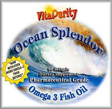 Take advantage of Bargain Bin closeout pricing on VitaPurity Ocean Splendor Omega 3 Fish Oil NOW!